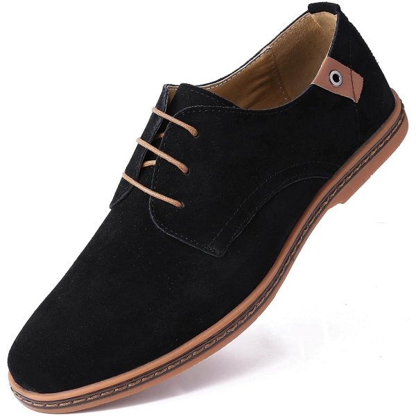 Black Man Oxford Shoes New