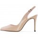 Beige Women Stability And Effortless Heels Makes A Great For Everyday Wear