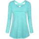 Green Women's Casual Long Sleeve Wear For Sport