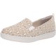 Natural/White Weave Lady Casual Shoes Classic