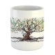 White Brown Simplicity Mug Highest Quality For Cocoa、tea