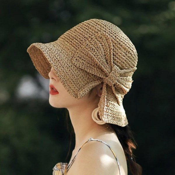 Handmade straw hat