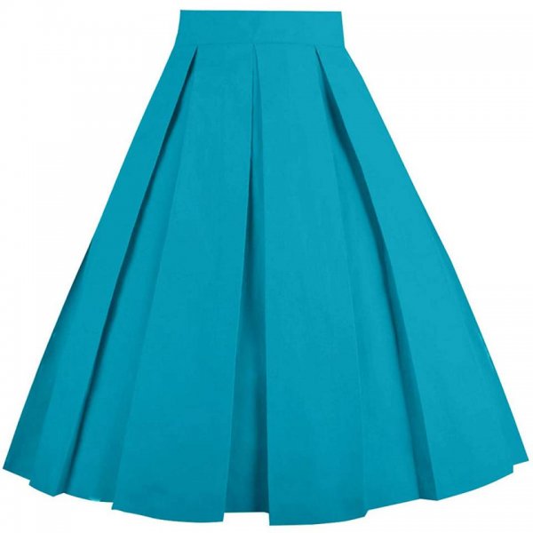 Z-turquoise Female Beautiful Pretty Skirt For Girl