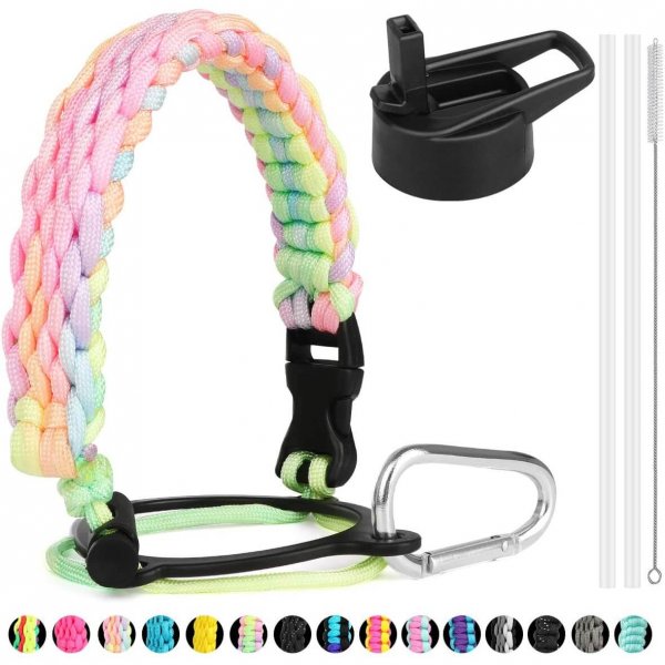 Light Rainbow NEWSERIES Portable Cup Accessories For Sport And Energy Drinks