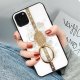 Caserano™ Diamond Oval Love Bracket Case For iPhone