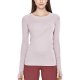 Smoky Blush-slim Fit Female Casual Long Sleeve Activewear Exercise Running
