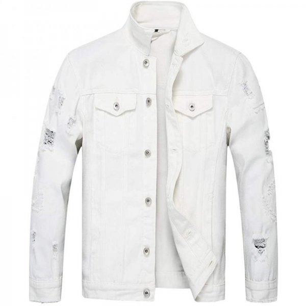 White Men's Fashion Jackets