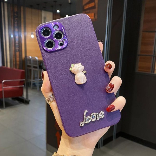 NEW！Caserano Cute Cartoon Lens Protective Leather Case For IPhone